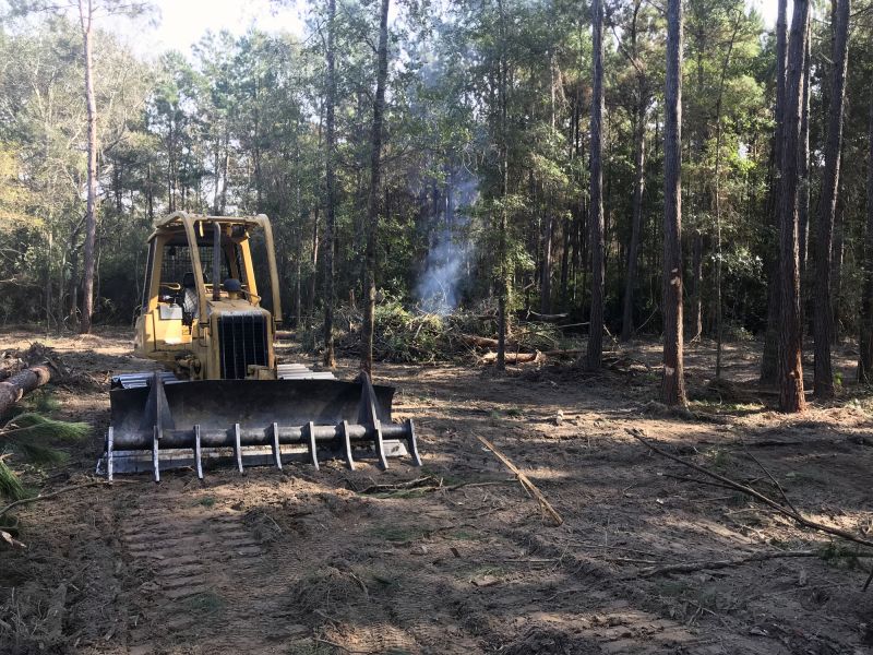 Bulldozer Clearing in Marietta, GA