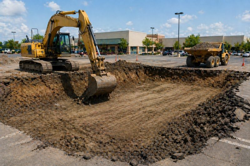 Parking Lot Gravel Repair in Provo, UT