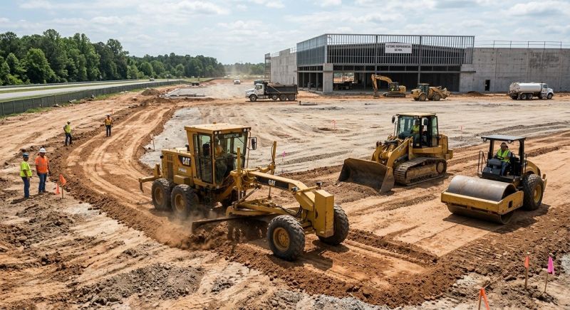 Parking Lot Gravel Repair in Cumming, GA