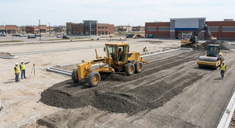Parking Lot Leveling in Salt Lake City, UT